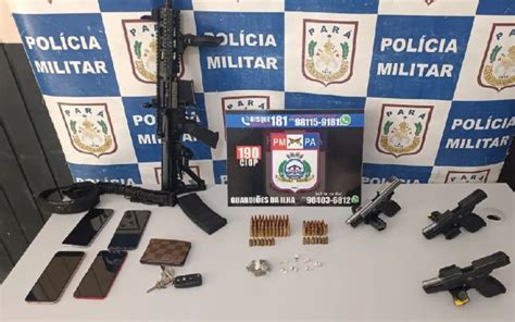 Ex PM foragido é preso fuzil e pistolas em ilha de Belém Folha do