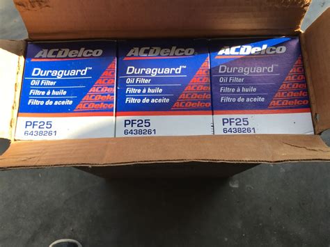 Ac Delco Pf25 Cross Reference Oil Filters Oilfilter