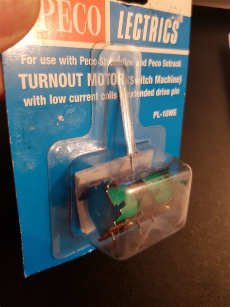 Oo Gauge Peco Lectrics Pl Turnout Motor Switch Machine Pl E