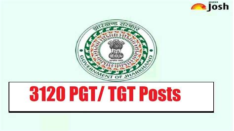 JSSC Recruitment 2023 Notification Out For The 3120 PGT Teacher Vacancy