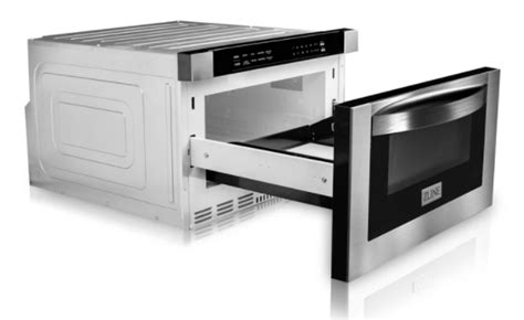 Zline Mwd 1 24 1 2 Cu Ft Microwave Drawer In Stainless Steel Xtremeair Usa Authorized