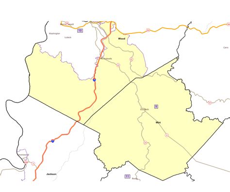 West Virginia Legislature's District Maps