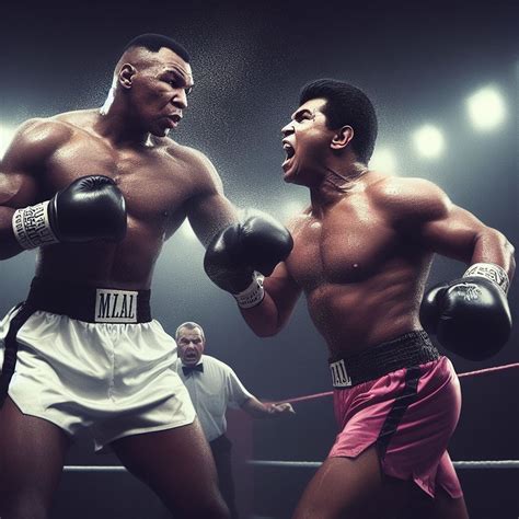 Mike Tyson Vs Muhammad Ali by steveo-hart on DeviantArt