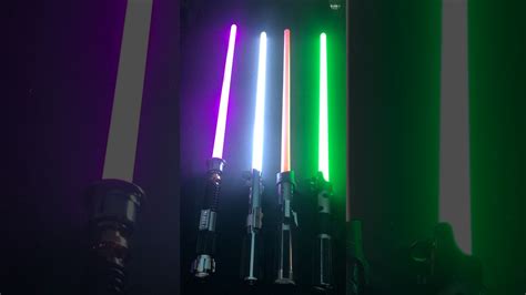 Neopixel Lightsaber Comparison Imperial Workshop Proffie Vaders Sabers Hasbro Black Series