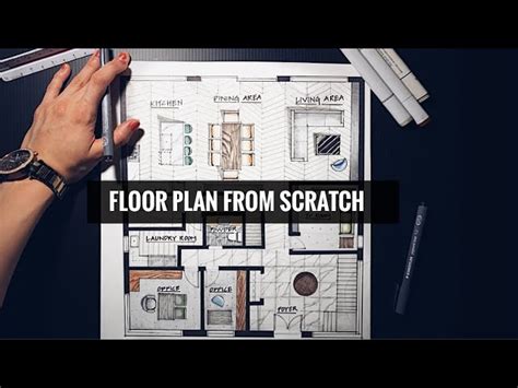 Interior Design Floor Plan Sketches Office