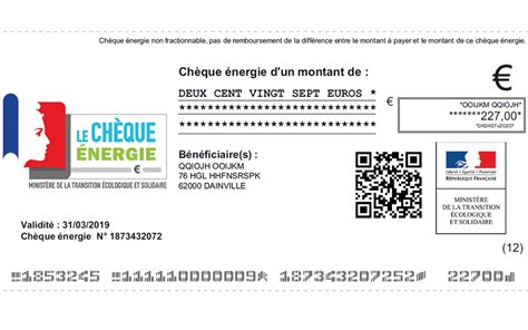 Chèque énergie 2019 Conditions et montants ce qu il faut savoir ilek