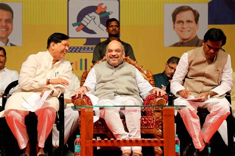 bjp national president shri amit shah inaugurating addressing pramod