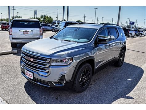 New 2020 GMC Acadia AWD 4dr AT4 Suv In Amarillo G1028 Brown