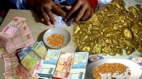 Mendadak Kaya Raya Jual Emas Murni Hasil Tambang Beginilah Proses