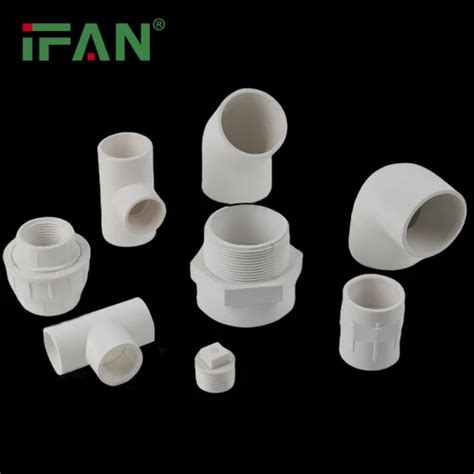 Ifan Factory Wholesale Upvc Pipe Fitting Size Fittings Ce Pvc