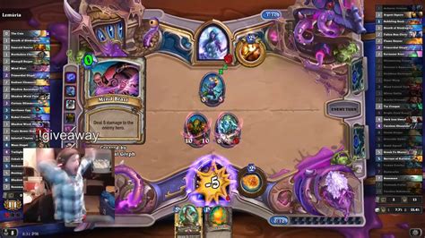 Epic Priest Burglar In Hearthstone Arena Youtube