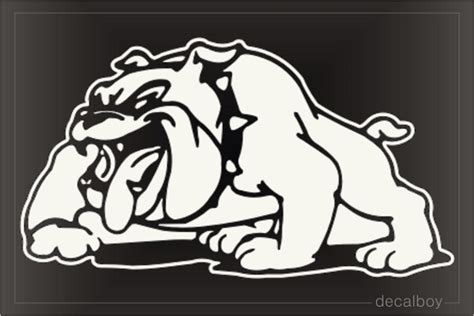 Bulldog/cartoon Characters _buldog Decals & Stickers | Decalboy