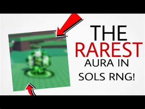 The Rarest Aura In Sols Rng Spotted Rarer Then Impeached Youtube