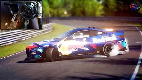 Bmw M G Red Bull Drift Car At The Nurburgring Assetto Corsa