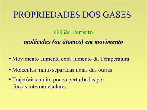 Gases Perfeitos Ppt