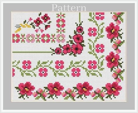 Pin By Fehime Atalay On Kanavice Cross Stitch Border Pattern Cross