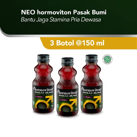 Jual Neo Hormoviton Pasak Bumi Liquid Anggur 150 ML 3 Pcs Exp