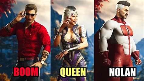 Mortal Kombat Announcers Say Their Own Names Sindel Omni Man