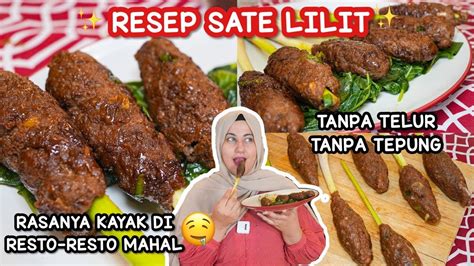 Cooking With Tasyi Eps Resep Sate Lilit Super Wangi Tanpa