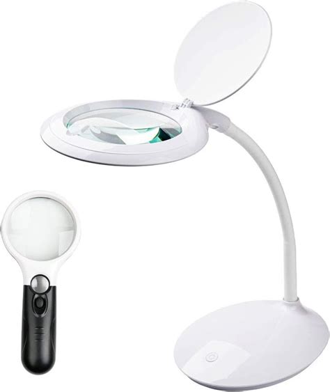 Amazon Bemelux Magnifying Glass With Light And Stand Large 5