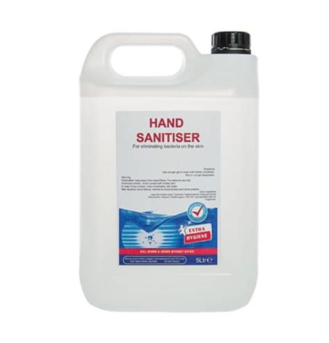 5 Litre Alcohol Hand Sanitiser Gel Cater Supplies Direct