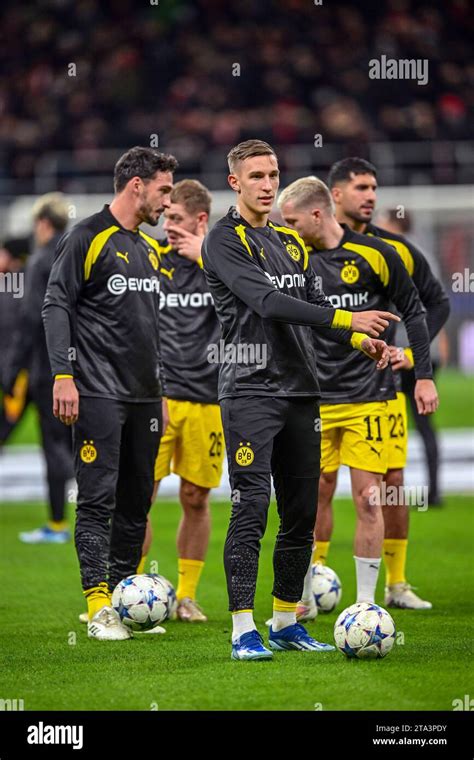 Milano Italy Th Nov Nico Schlotterbeck Of Borussia Dortmund