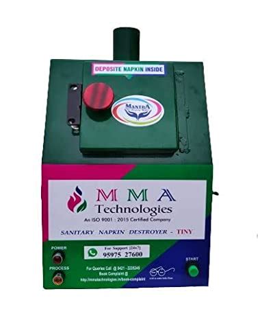 Mantra Brand Sanitary Napkin Incinerator Machine Tiny Model Sanitary