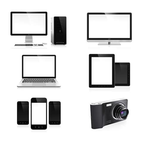 Premium Photo | Electronic devices