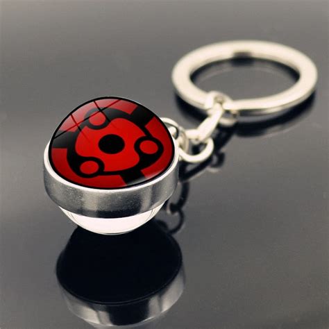 Sharingan Eye ‘Madara | Eternal’ Keyring Metal Keychain – Little Chain ...