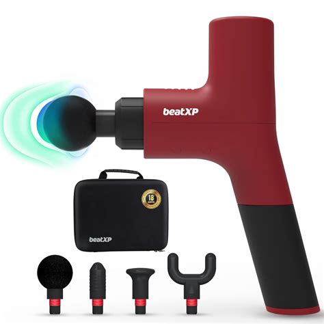 Beatxp Bolt Prime Deep Tissue Massage Gun With Case Percussion Massager For Full Body Pain