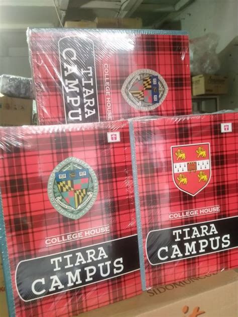 Tiara Campus Maxi Buku Tulis Isi Sheets Pak Isi Buku Lazada