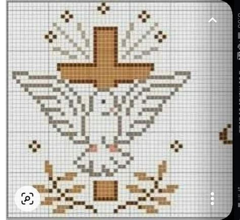 Angel Cross Stitch Pattern For First Communion