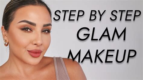 Step By Step Glam Makeup Tutorial Nina Ubhi Youtube