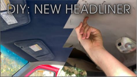 Headliner Replacement Made Easyany Car Youtube