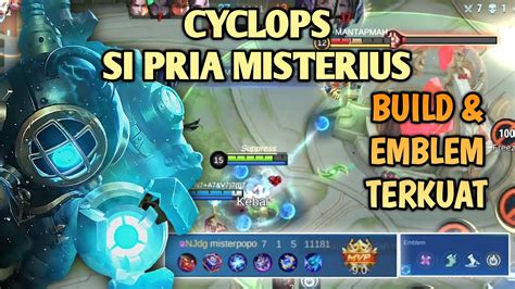 Emblem Terbaru Ini Cocok Banget Di Pake Cyclops Build Cyclops Full