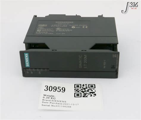 30959 SIEMENS DP SLAVE INTERFACE MODULE NEW 6ES7 153 1AA03 0XB0