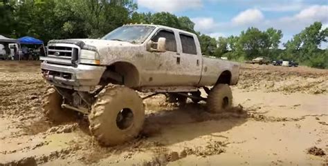 Muddy Monday F 350 Super Duty Crawls Through The Slop Ford