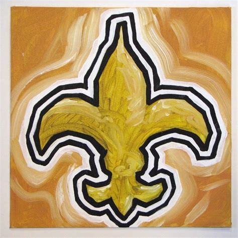 New Orleans Saints Fleur-De-Lis II - Ali Spagnola