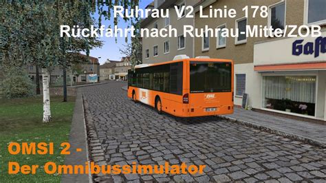 Omsi Ruhrau V Linie R Ckfahrt Nach Ruhrau Mitte Zob Mb Conecto