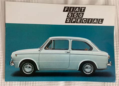 Fiat Special Prospekt Deutsch Kaufen Auf Ricardo