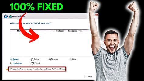 How To Fix We Couldnt Find Any Drives When Installing Windows Or