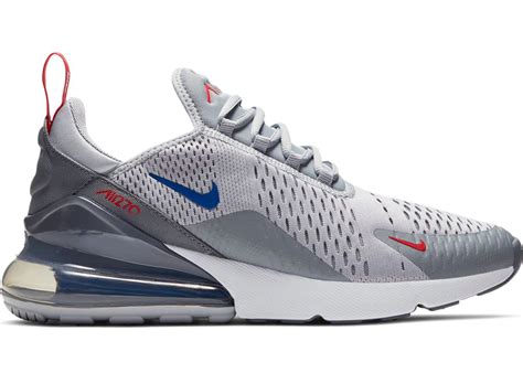 Nike Air Max 270 Grey Royal Red Men's - CD7338-001 - US