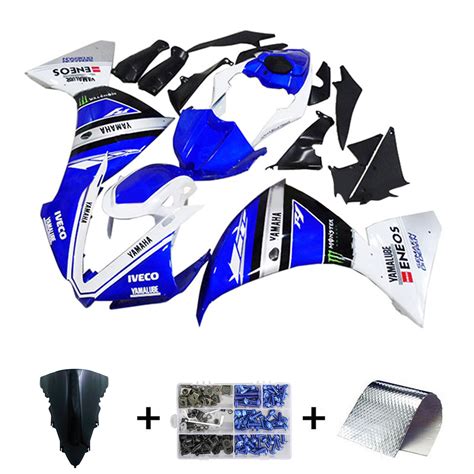 Injection Fairing Kit Bodywork Plastic Abs For Yamaha Yzf R1 2012 2014 2012 4 Ebay