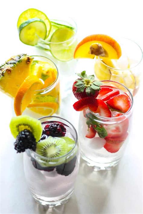 Friday Five Fruit Infused Water Destination Delish