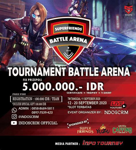 Turnamen Free Fire Indoscrim X Superfriends