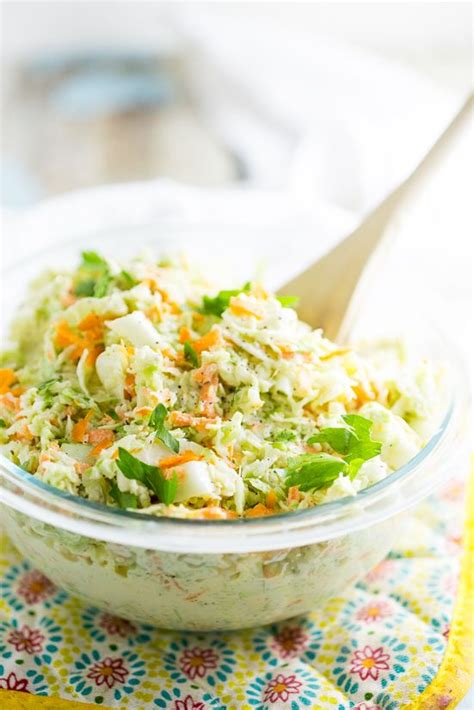 Homemade Southern Creamy Coleslaw Recipe Is The Perfect Combination Of