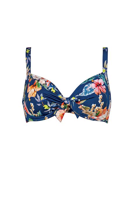 Bikini In Fantasia Floreale Con Slip Coulisse Lidea Intimo Abbiati