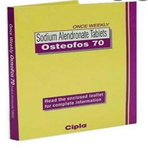 Sodium Alendronate Tablets, 70 mg at Rs 270/strip in Nagpur | ID ...