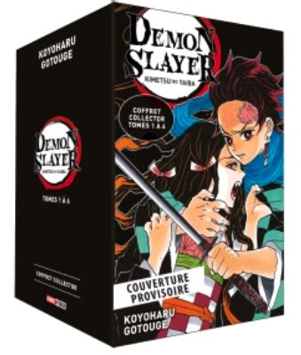 Demon Slayer Coffret Tome Shopforgeek Manga Panini Manga