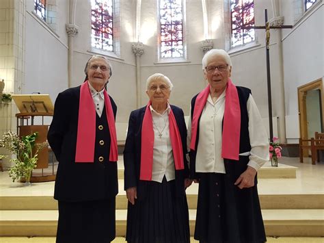 Un Trio De Centenaires La Maison M Re Des S Urs De Mormaison France